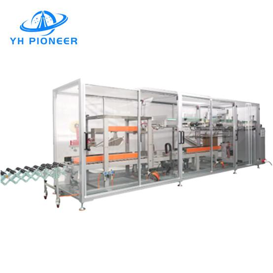 Buy cheap 1.5kW Plastic Bag Carton Packer Machine Corrosion Resistant Pouch Case Packer from wholesalers