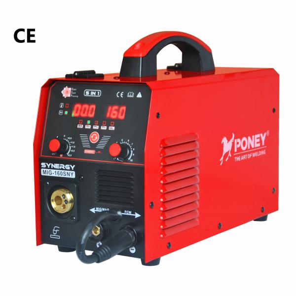 Buy cheap MIG-160 Synergic MIG Welder 5kg Wire 3 In 1 Welding Machine​ 60% Duty Cycle from wholesalers