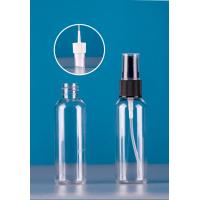 Buy cheap 130Ml Clear Empty Plastic Bottles With Flip Top Cap, Refillable Cosmetic Spayer product