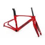 Height 36cm Carbon Road Bike Frame High Modulus T800 Carbon Fiber