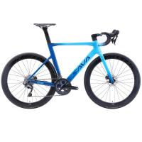 Buy cheap Hidden Cable SAVA Full Carbon Road Bike 18.9lb Black blue Color product