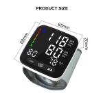 Portable Digital Wrist Blood Pressure Monitor Health Sphygmomanometer Accurate