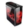 Buy cheap ETEK ATX Mid-Tower Case Acrylic Front & Side Panel Full Side View Black And White from wholesalers