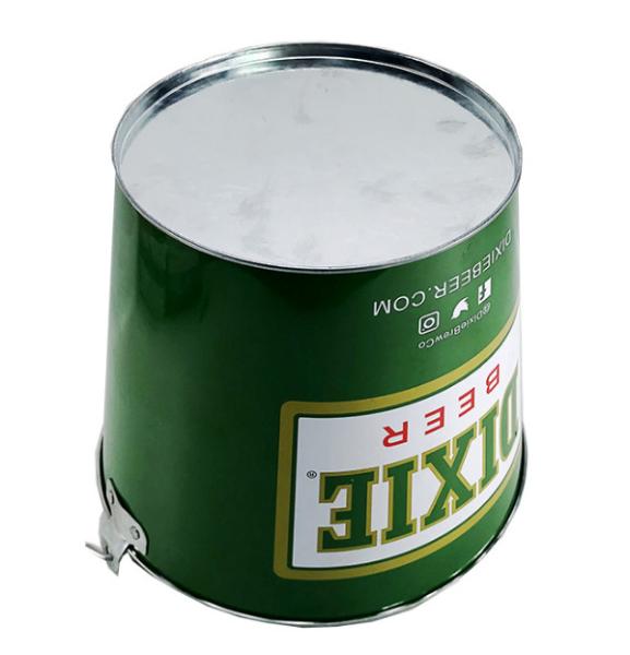 Buy cheap 0.28mm Metal Galvanized Bucket ISO9001 Beer Tin Bucket from wholesalers