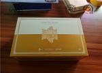 Rigid Paper Flip Cardboard Handcrafted Gift Boxes Pantone & CMYK Color