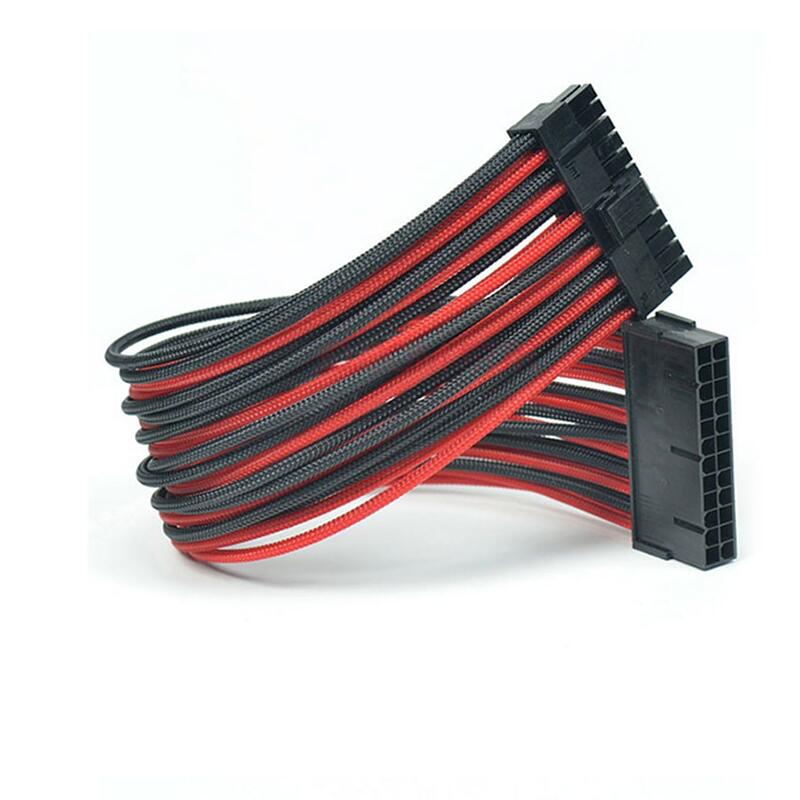 24 Pin Motherboard For Custom Sleeved Hot selling 2020 beautiful microphone copper lugs ribbon usb magnetic cable