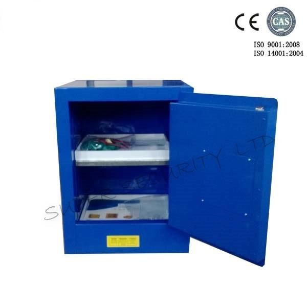 Buy cheap Blue Metal Corrosive Storage Cabinet / Hazardous Storage Cupboards 30 Gallon from wholesalers