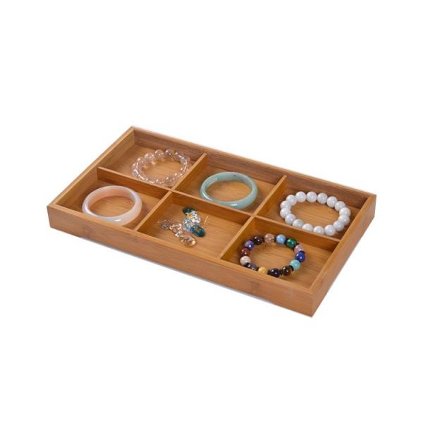Buy cheap Sustainable Bamboo Storage Box Organizer For Jewllery Condiment from wholesalers