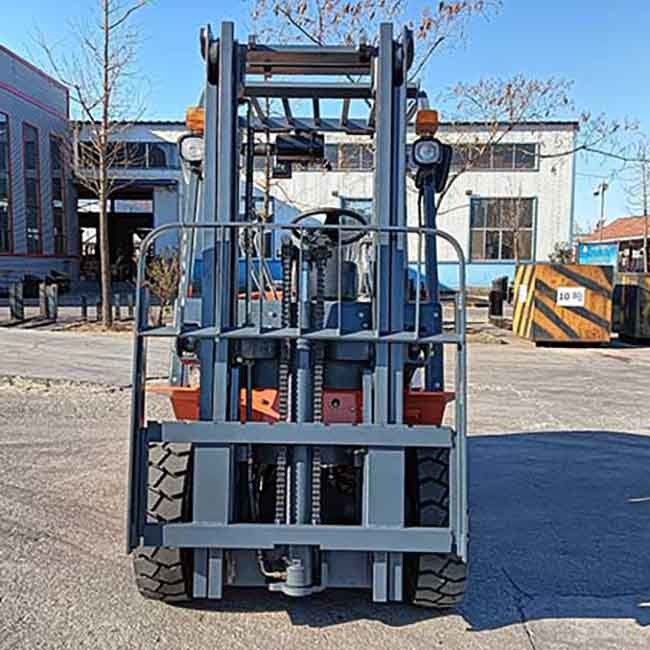 3500 Kgs Petrol Forklift 3.5 Ton Chinese Engine Counterbalance Lift Truck