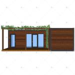 Heya-2X01 Heya Superior Quality 40 Ft Luxury Container House Use Design