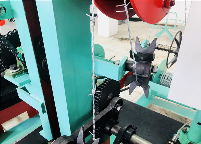 High Capacity Fully Automatic Barbed Wire Machine Reverse Twist Style