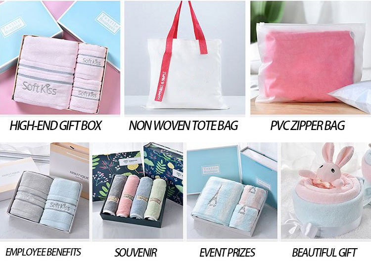 Polyester Rectangle Towel Set for Hotel Bathroom 2024 Design Trending 35*75cm 70*140cm
