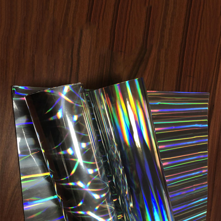 Seamless Rainbow Transparent Holographic Film Best Choice for Decorative Packaging