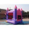 Buy cheap 3In1 High Tear Strength Pink Inflatable Jump House with basket hoop for School Lobbies from wholesalers