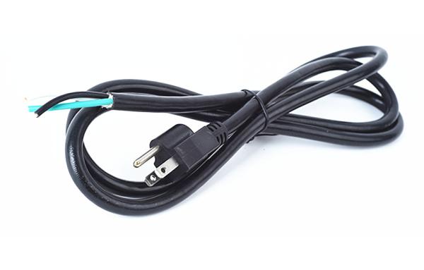 Best American UL 3 pin power cord without stopper 10A rated 0.5m1.5m3m5m and so