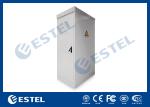 Custom Outdoor Telecom Cabinet , Telecom Equipment Cabinet With Air Conditioner