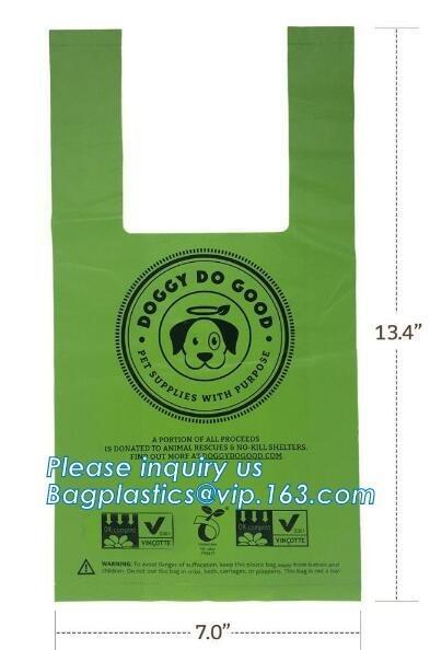 Buy cheap Unscented Wastebasket Liners Eco-friendly Pet clean bone shape dog poop bag pet waste bag dispenser dog waste bag from wholesalers