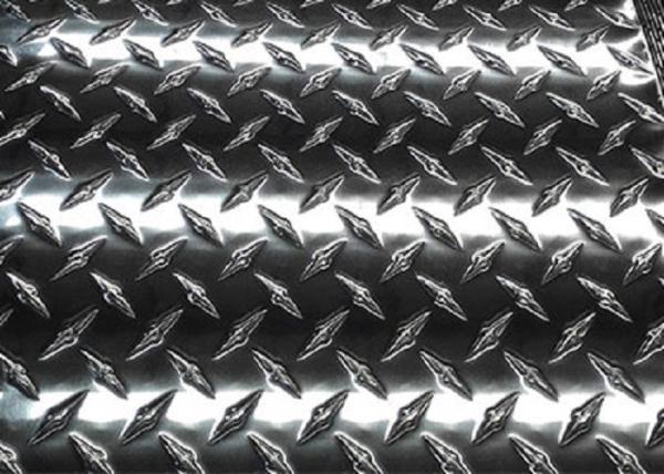 Buy cheap Slip Resistant 3003 Aluminum Diamond Plate Easy Fabricate For Trailers from wholesalers