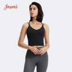 Factory Of Yoga Sports Bra Sports Bra Criss Cross Back Strappy Yoga Bra Top With