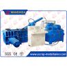 Buy cheap Full Automatic PLC Steel Pipes Waste Aluminum Scrap Metal Balers 250x250mm from wholesalers