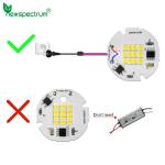 220V SMD LED Chip Cob Led 3000k Great Heat Dissipation For Spotlights