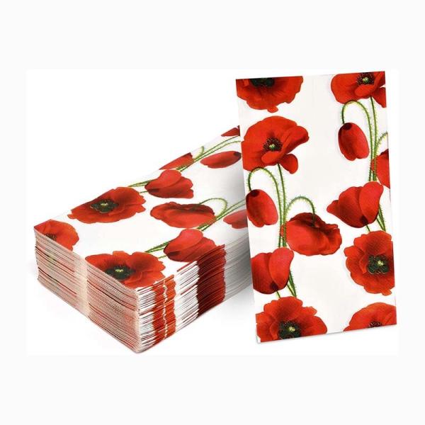 Buy cheap Printed Floral Decorative Paper Napkin Tissue For Christmas Decoupage from wholesalers