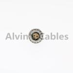Lemo EGG 0B Circular Metal Connectors Video Camera Cable Connectors Full EMC