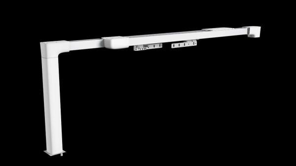 Buy cheap White Color Extendable 0.6m/S Smart Curtain Track 6m Curtain Rail Motorized from wholesalers