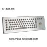 Buy cheap 67 keys Metal desktop Industrial keyboard with Trackball for Industrial Control Platform from wholesalers