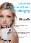 Fast effect continuously stand-by working 10600nm wavelength wrinkle removal co2