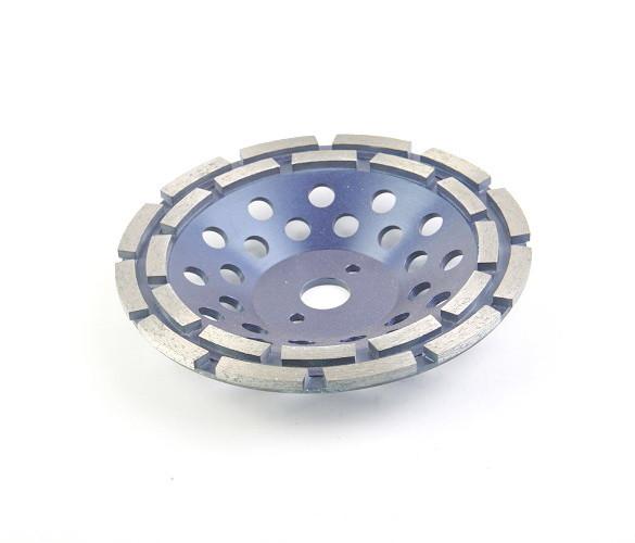 Buy cheap Double Row Diamond Cup Wheel , Durable Metal Bond Diamond Wheel from wholesalers