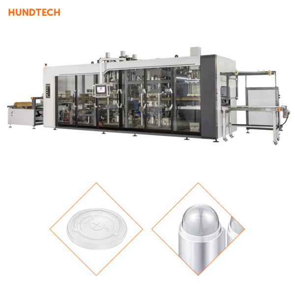 Buy cheap 2.0mm Thickness PET Milk Cup Lid Forming Machine Thermoforming Packaging Machine from wholesalers
