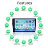Buy cheap 3G/4G Sim Card Connection Universal 9" QELD Car Radio with Apple Carplay and Android Auto from wholesalers