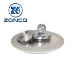 Customized Plate Valve Pad Valve Disc Valve Anti Corrosion In Polysilicon