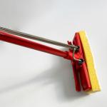 Tile Floor PU Squeeze Sponge Mop Commercial Grade Sponge Mop Long Metal Handle