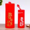 Buy cheap Food Grade Wholesale Round Kraft Paper Tube with Red Ribbon Biodegradable Cardboard For Tea Coffee Paper Tube Packaging from wholesalers