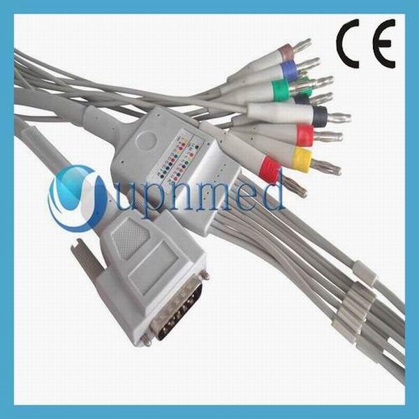 Buy cheap Nihon Kohden 10 lead EKG cable,Banana 4.0mm from wholesalers