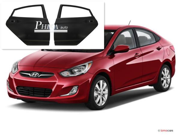 Buy cheap Solid Rear Car Door Replacement Hyundai Accent Parts Primer Coating Treatment 2012 from wholesalers