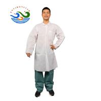 Buy cheap 35gsm Nonwoven Disposable Medical Experimental Clothes product