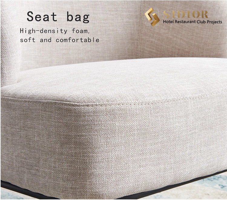 Living Room Leisure Sofa Chair W75cm Velvet Tufted Armchair SGS Approved