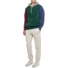 Buy cheap Embroidered Sports Team Hoodies Men Sweatshirt Colorblock Fleece Hoodie from wholesalers