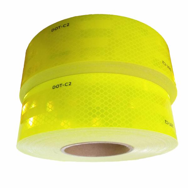 Safety Car Truck Bicycle Road Prismatic Rolls DOT C2 Reflective Tape Self -