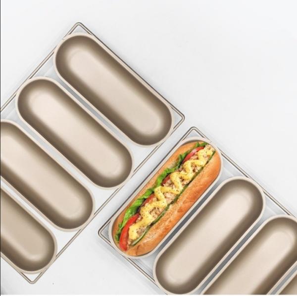 Buy cheap Bread Non-Stick Hot Dog Baking Mold 7-Inch For Bakeware from wholesalers