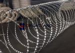 Stainless Steel Concertina Coils Wire Security Fencing Wire Border Protection