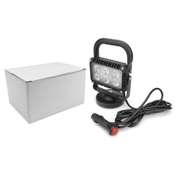 18W LED Work Light IP67 with Handheld &amp; Cigarette Lighter Plug China