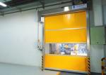 Industrial 304 Stainless Steel Frame High Speed Door For Internal and External