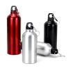 Buy cheap 750mL Water Bottles With Carabiner Portable Aluminum Water Bottle Leakproof Water Jug For Hiking Travel Outdoor Sports Gym Fitness from wholesalers
