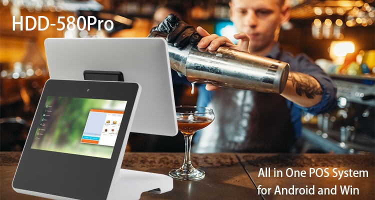 Capacitive Touch Panel 15.6'' Full HD Display POS System for Plastic Metal Android Win OS