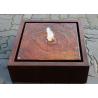 Buy cheap Metal Contemporary Corten Steel Water Feature Garden Decoration Rust Surface from wholesalers
