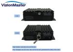 4ch Digital Vehicle Mobile DVR With GPS SD Card Storage Anti Vibration